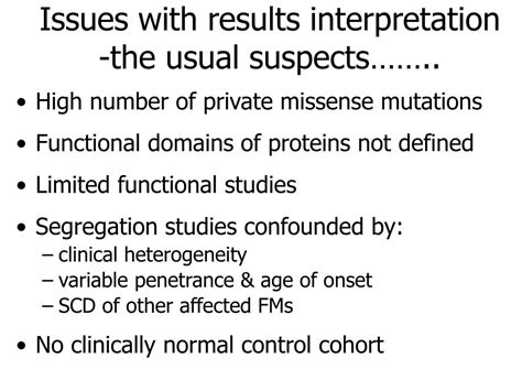 Ppt Clinical Sensitivity Of Molecular Genetic Testing In Hypertrophic