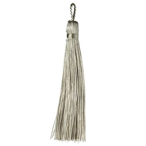 Cord Band Tassel Silver Cm 10 39 Inch Metallic Thread And Viscose For Liturgical Vestments