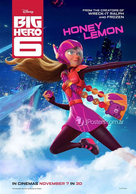 Big Hero 6 Posters Honey Lemon Disney Photo 37256180 Fanpop