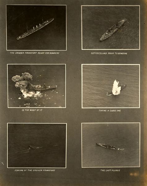 Phosphorus Bomb Test 1921 Sinking Of The Cruiser Frankfur Flickr