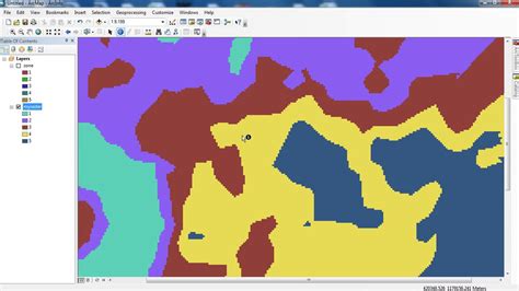 Convert Shapefile To Raster In Arcgis Youtube