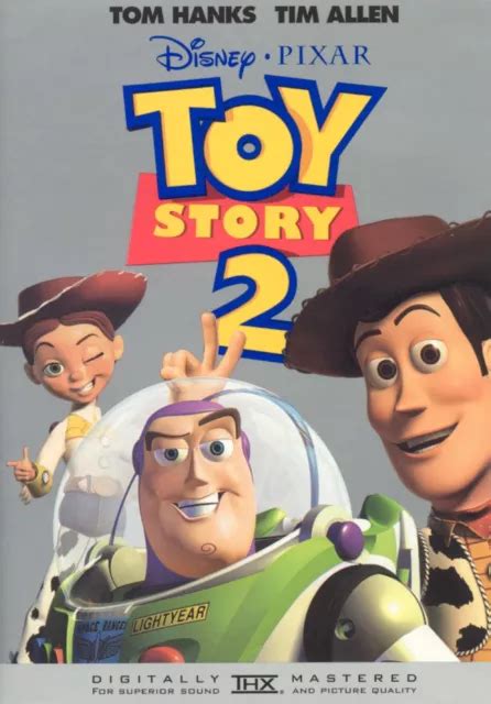 Toy Story 2 Dvd Disneypixar Digitally Remastered Thx Tim Allen Tom