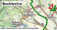 Turistická mapa - Buchlovice - oma.sk