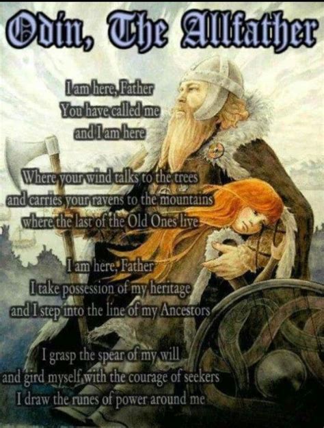 Hail All Father Norse Pagan Norse Vikings