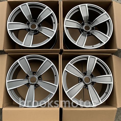 19 New 5 Spoke Style Forged Wheels Rims Fit Porsche Boxster 987 19x85