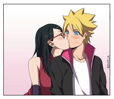 Borutosarada Borusara Animes Boruto Sarada Uchiha Desenhos De