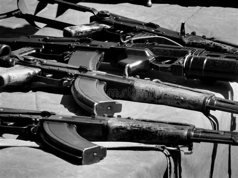 Weapons Of The Great Patriotic War Stock Image Image Of Equipment