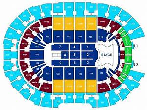 Quicken Loans Arena Concert Seating Chart Seating Charts Quicken
