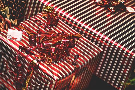 Christmas Present Boxes Royalty Free Stock Photo
