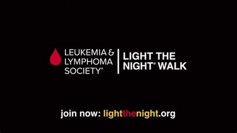 The Leukemia And Lymphoma Society 2014 Light The Night Tv Commercial