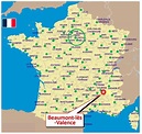 Carte De France Avec Valence | My blog