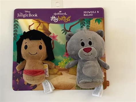Hallmark Disneys Jungle Book Mowgli And Baloo Itty Bittys Set Of 2