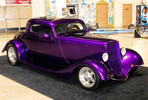 Purple Beauty Purple Car Hot Rods Cars Classic Cars