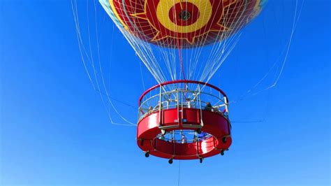 Walt Disney World Hot Air Balloon Ride Characters In Flight Youtube