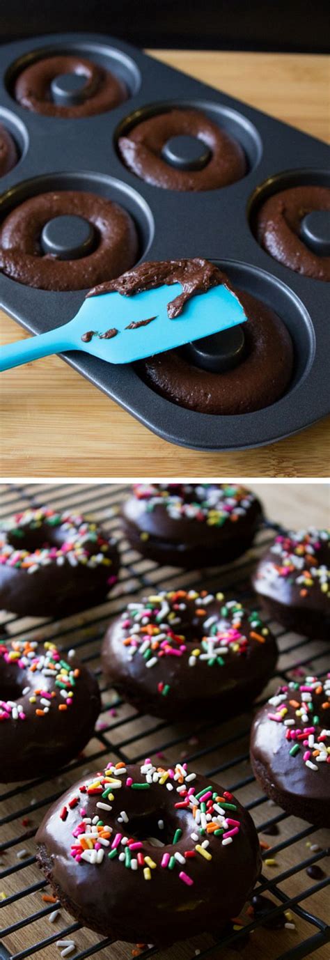 Double Chocolate Doughnuts Cook Recipes