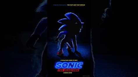 Sonic The Hedgehog 2019 Teaser Poster Youtube