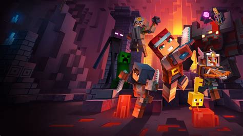 Minecraft Dungeons 2020 Promotional Art Mobygames