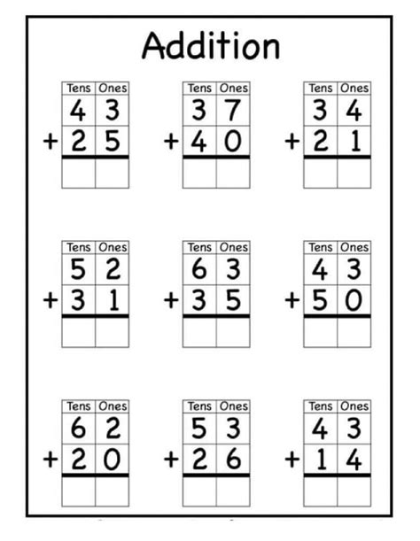 2 Digit Addition Online Activity For 2 You Can Do The Exercises Online Or Download The