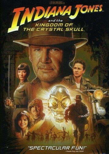 Indiana Jones And The Kingdom Of The Crystal Skull Dvd New