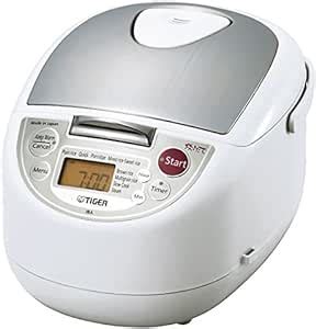 Tiger Cup Micom Rice Cooker Warmer White Amazon Ca Home Kitchen