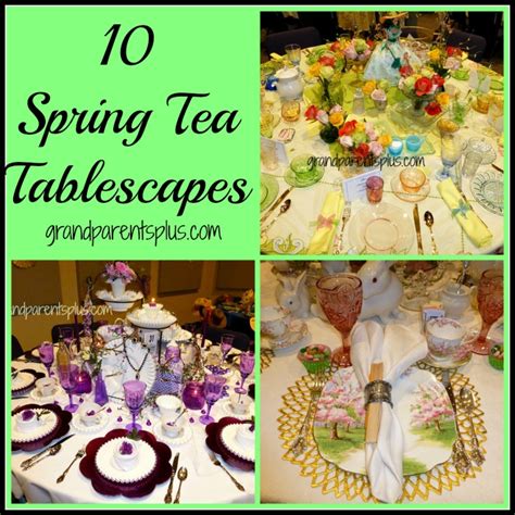 10 Spring Tea Tablescapes