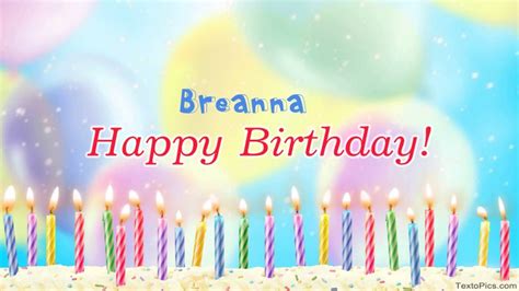 Happy Birthday Breanna Pictures Congratulations