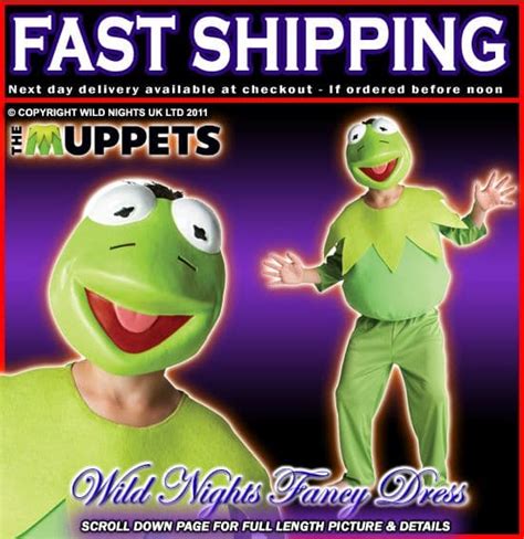 Disney Deluxe Muppets Kermit The Frog Costume