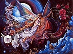 Cupid and Psyche by Josephine Wall Josephine Wall, Fantasy Kunst ...