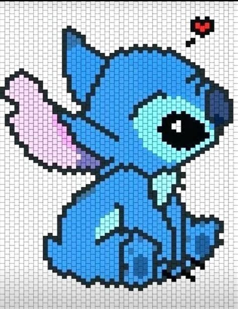 Pixel Stitch Pixel Art Minecraft Pixel Art Dessin Pixel