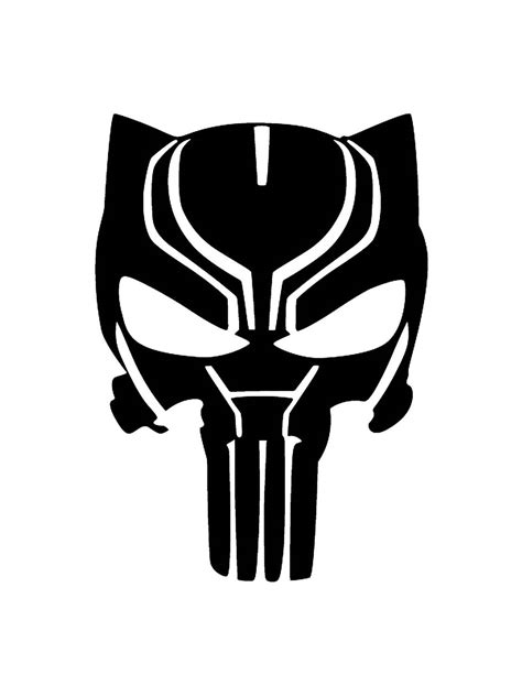 Black Panther Stencils Free Stencils And Template Cutout Printable