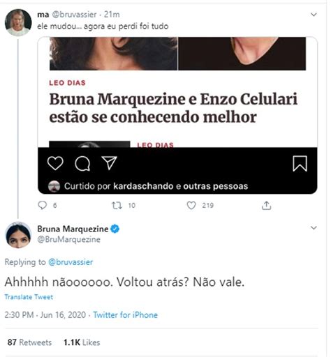 Enzo celulari está passando férias ao lado da namorada, a estudante de veterinária victória bartelle, na europa. Bruna Marquezine curte tuítes que ironizam rumores de ...