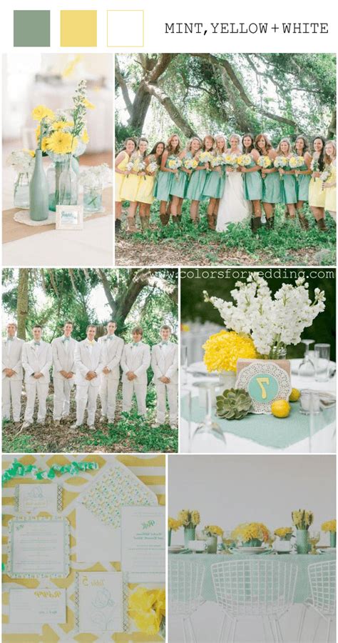 20 Mint Wedding Color Schemes And Ideas 2023 Cfc