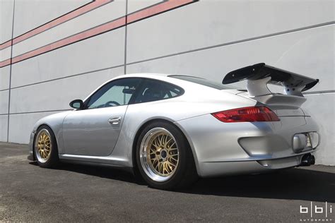 The Perfect Exposure Porsche 9971 Gt3rs Arctic Silver With Bbi