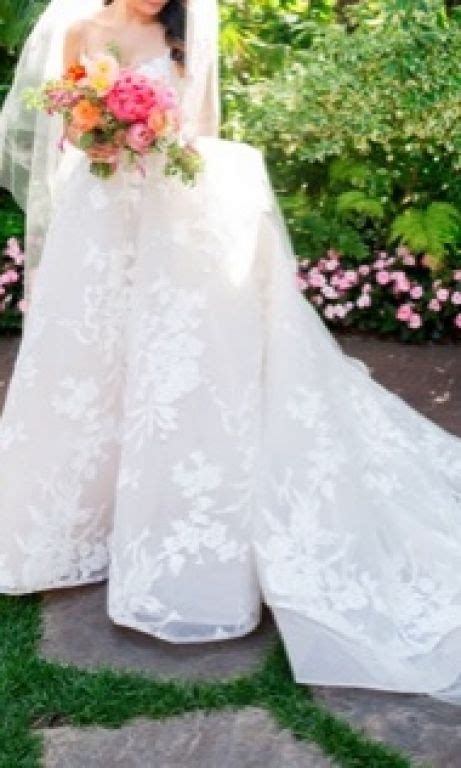 Monique Lhuillier Maeve Wedding Dress New Size 0 5500