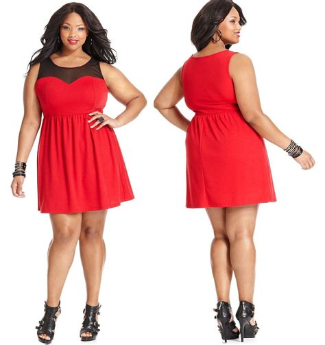 anita marshall in soprano plus size dress sleeveless sweetheart neck a line curvy girl fashion