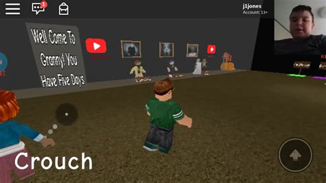 My First Time Playing Granny In Roblox Youtube