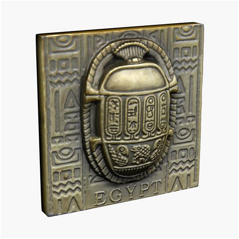 Egypt Magnet Souvenir 3d Model 15 Obj Max Fbx 3ds Free3d