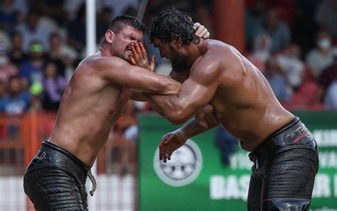 Oil Wrestling Festival Returns In Turkey AP Photos