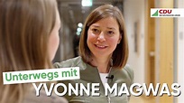 Unterwegs mit Bundestagsvizepräsidentin Yvonne Magwas - YouTube