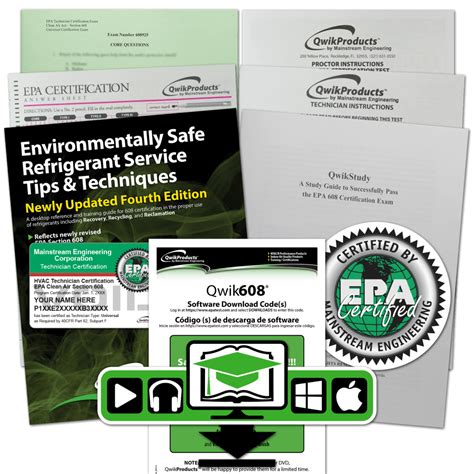 Qwik608®epa Approved Certification