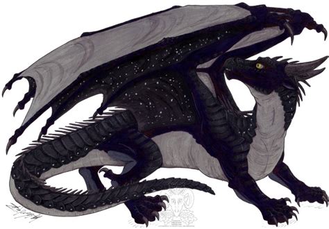 Wings Of Fire Fanart Penumbra The Nightwing By Zhakrisstol On Deviantart