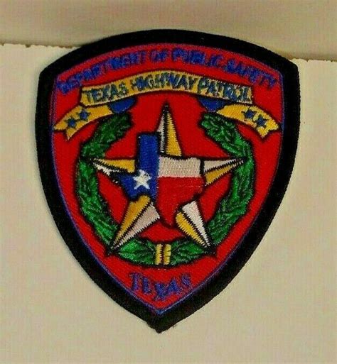 Texas Highway Patrol Police Patch 3914215356