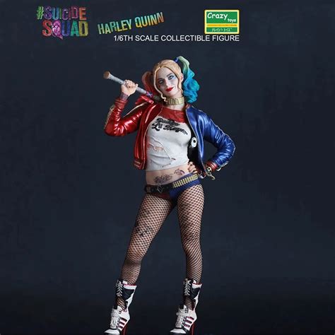 10 26cm The Avengers Super Hero Crazy Toys Suicide Squad Harley Quinn