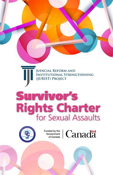 survivor s rights charter for sexual assaults jurist project
