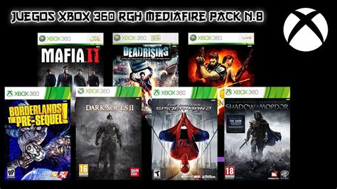 Juegos Xbox 360 Rgh Español Mediafire Pack 8 Youtube