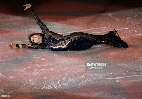 Irina Slutskaya Of Russia Performs In The Final Gala At The European