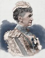 Louise of Hesse-Kassel (1817-1898). Engraving (Print #14336711) Canvas