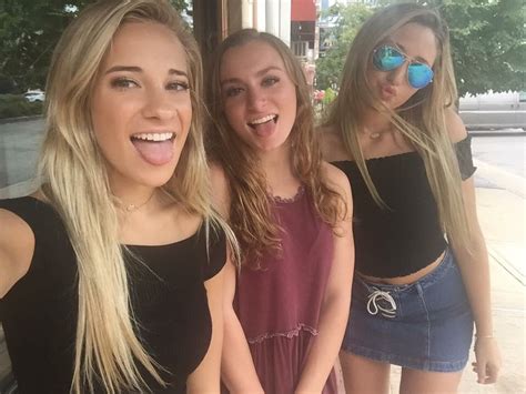 Blonde Cheerleader Sisters Thong Creepshots