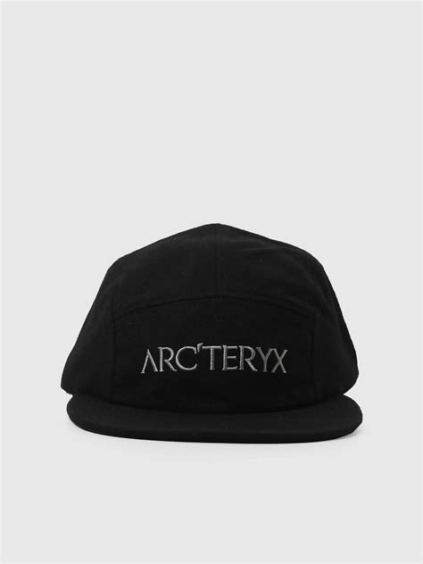 Arcteryx 5 Panel Wool Hat Black Heather 28127 Freshcotton