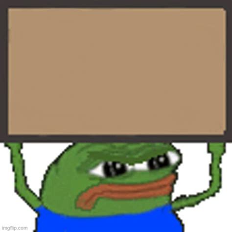 Pepe Sign Blank Template Imgflip